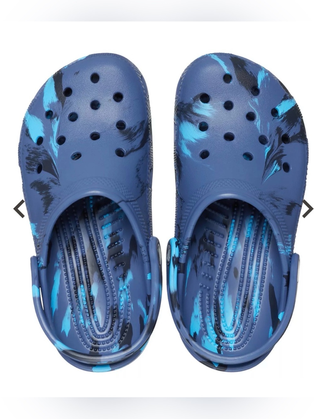Crocs Kids' Classic Marbled Clogs